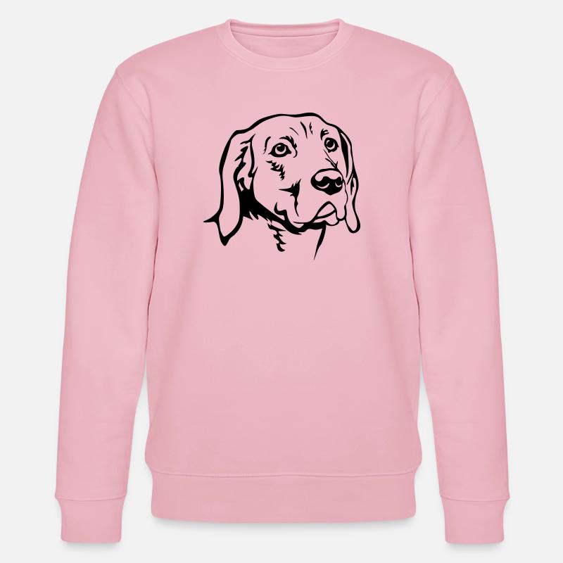 Gonczy Polski Kopf - Stanley/Stella Unisex Bio-Sweatshirt CHANGER  - Hellrosa