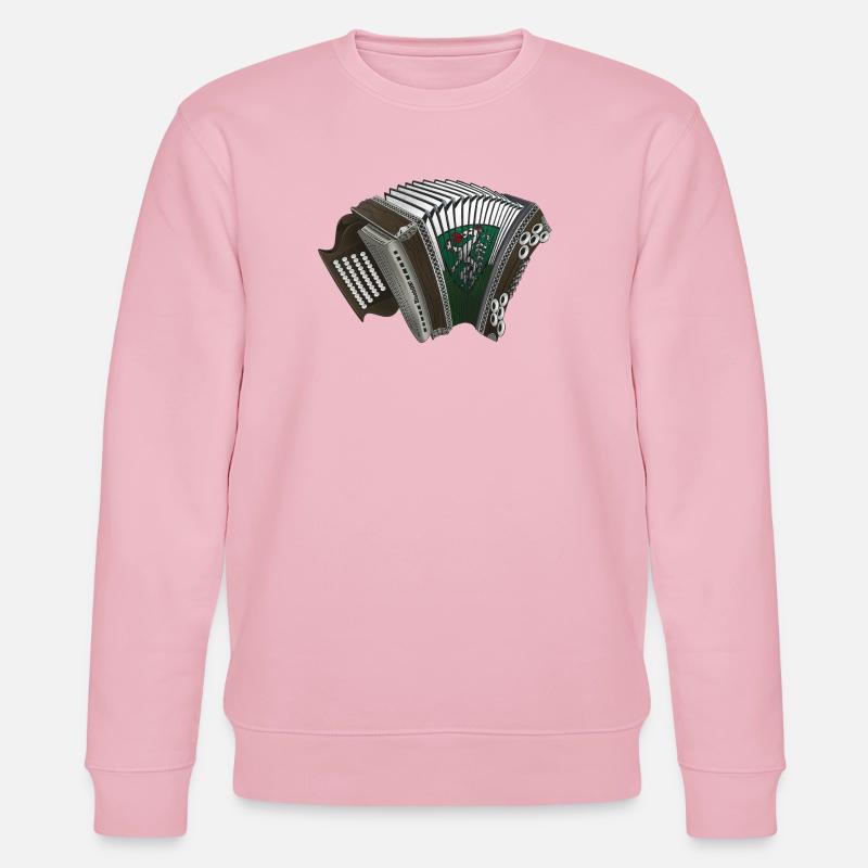 Steirische Harmonika - Steiermark | ZiachON! - Stanley/Stella Unisex Bio-Sweatshirt CHANGER  - Hellrosa