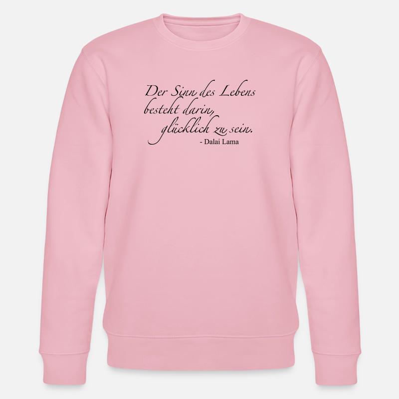 Dalai Lama - Stanley/Stella Unisex Bio-Sweatshirt CHANGER - Hellrosa