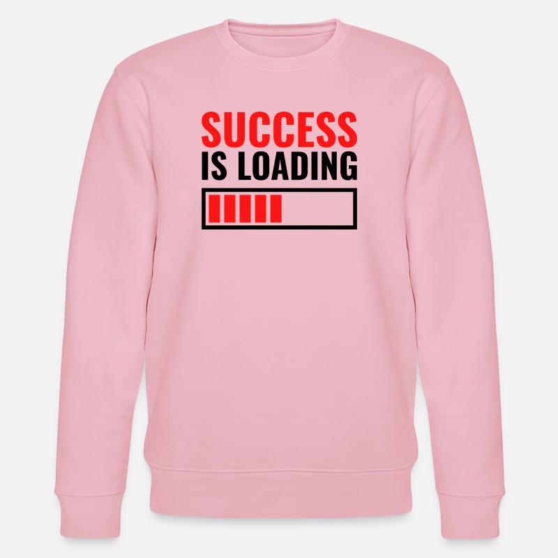 Success is loading custom gift - Stanley/Stella CHANGER Unisex Organic Sweatshirt - cotton pink