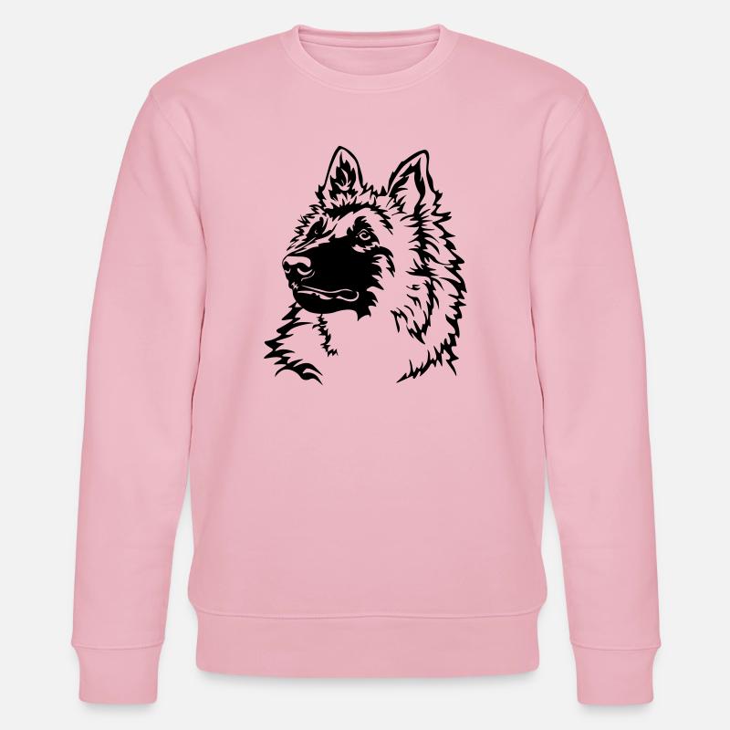 Tervuren Kopf - Stanley/Stella Unisex Bio-Sweatshirt CHANGER - Hellrosa