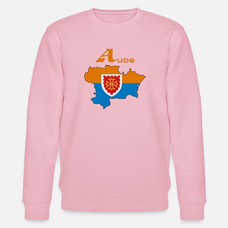 aude - Stanley/Stella Unisex Bio-Sweatshirt CHANGER  - Hellrosa