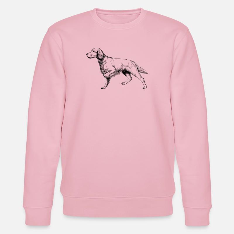 Setter vorstehend - Stanley/Stella Unisex Bio-Sweatshirt CHANGER  - Hellrosa