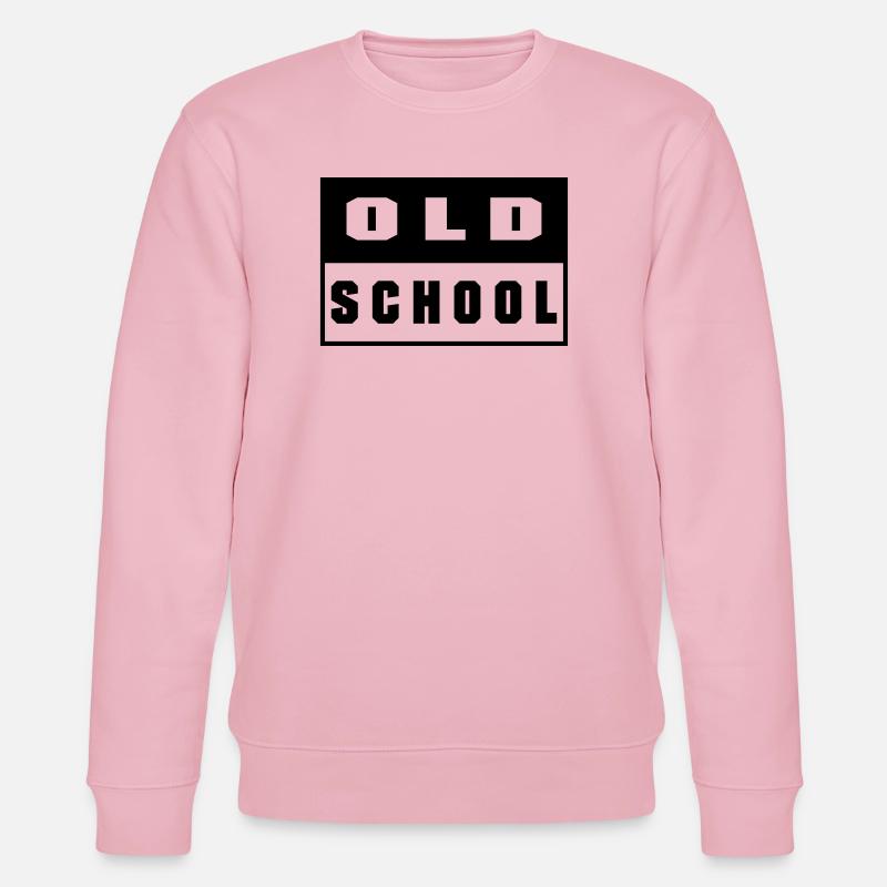 Old School - Sweat bio CHANGER Stanley/Stella Unisexe - rose pâle