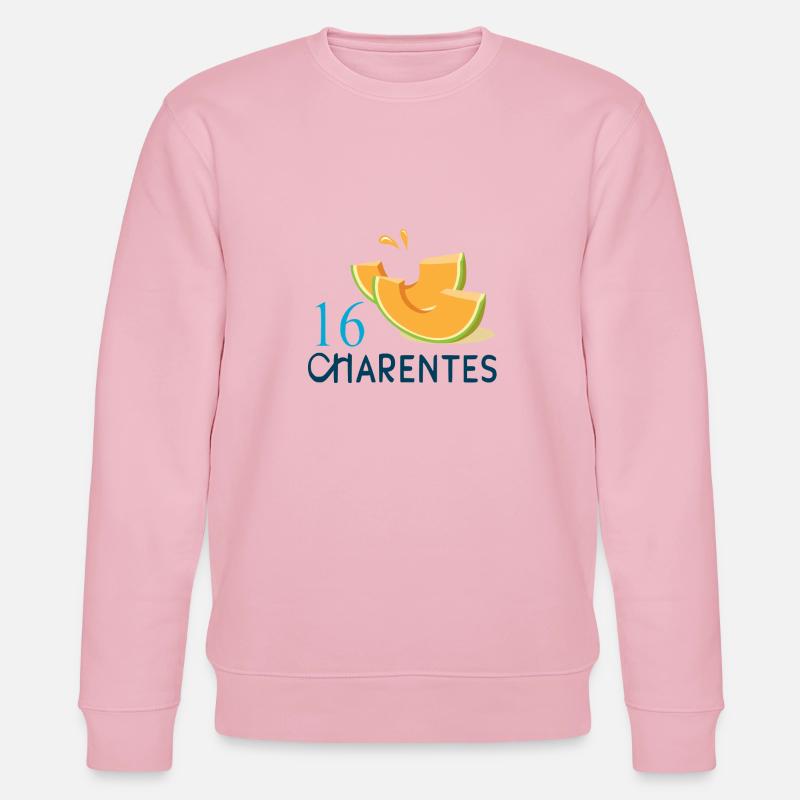 Charentes - Stanley/Stella Unisex Bio-Sweatshirt CHANGER  - Hellrosa