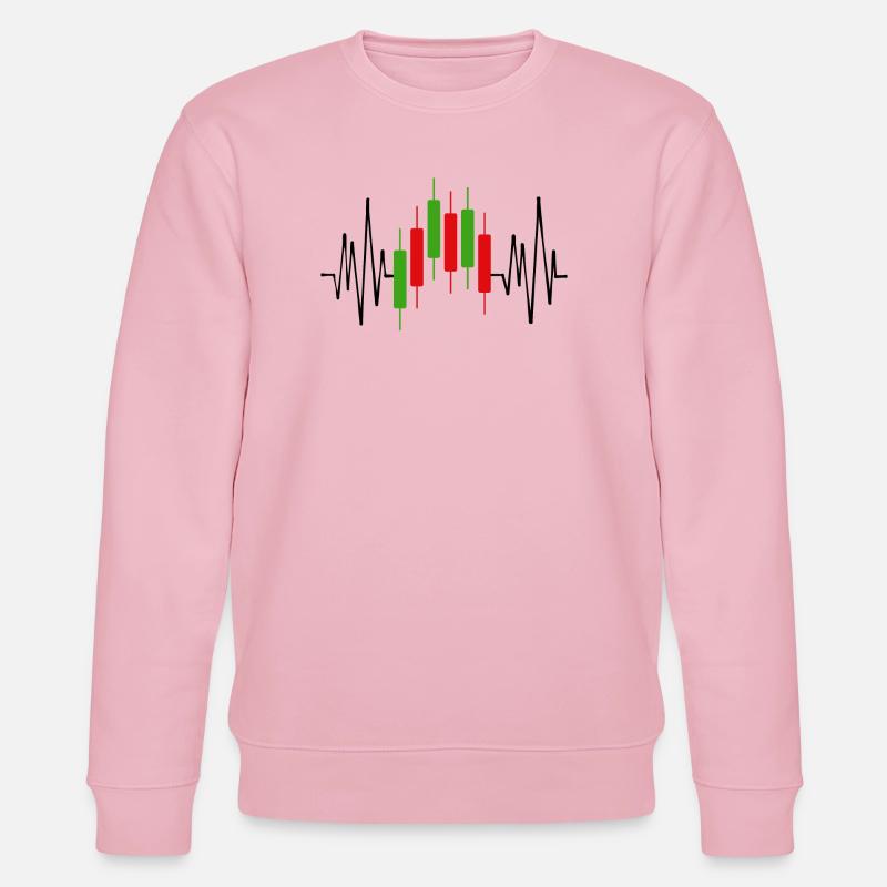 Diagramm Finanzen - Stanley/Stella Unisex Bio-Sweatshirt CHANGER  - Hellrosa