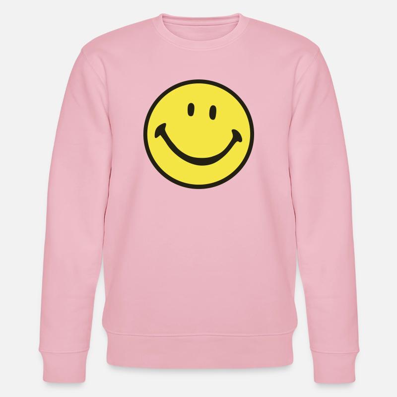 Sourire - Sweat bio CHANGER Stanley/Stella Unisexe - rose pâle