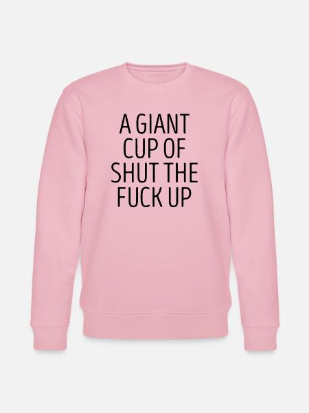 Lustiger sarkastischer Slogan - Stanley/Stella Unisex Bio-Sweatshirt CHANGER - Hellrosa