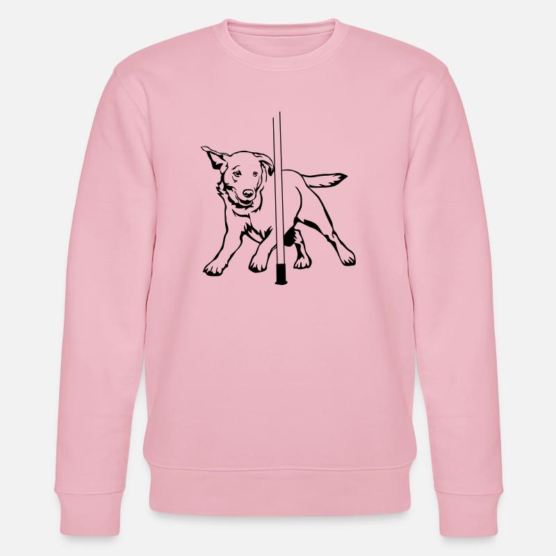 Labrador - Stanley/Stella Unisex Bio-Sweatshirt CHANGER  - Hellrosa