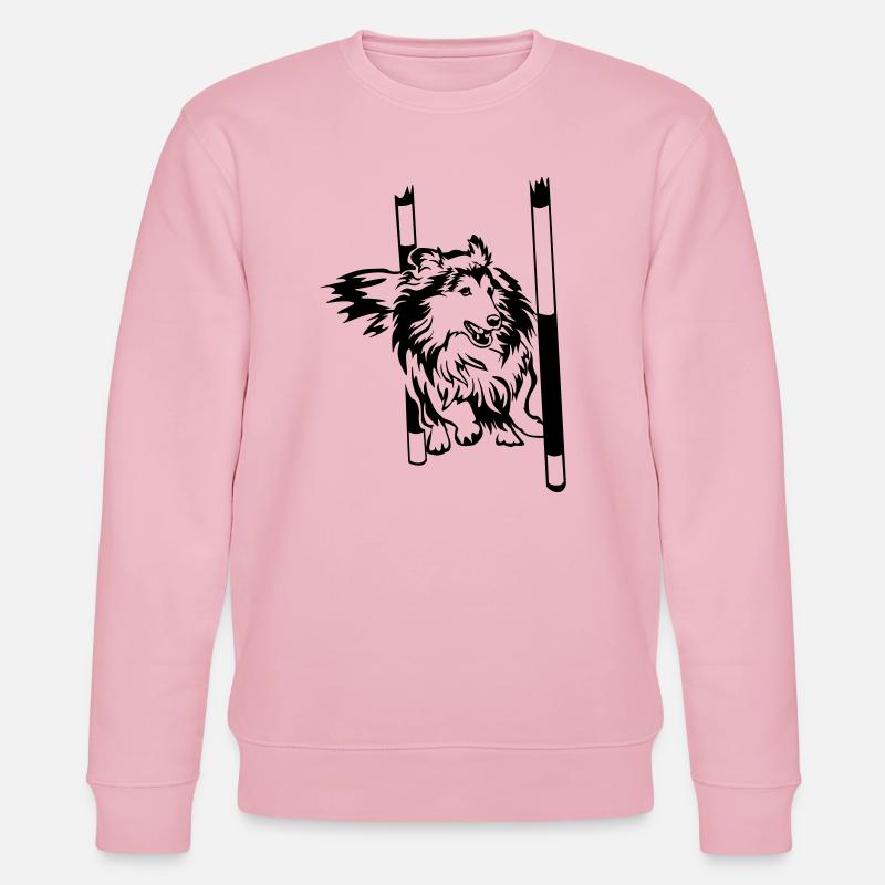 Sheltie - Sweat bio CHANGER Stanley/Stella Unisexe - rose pâle