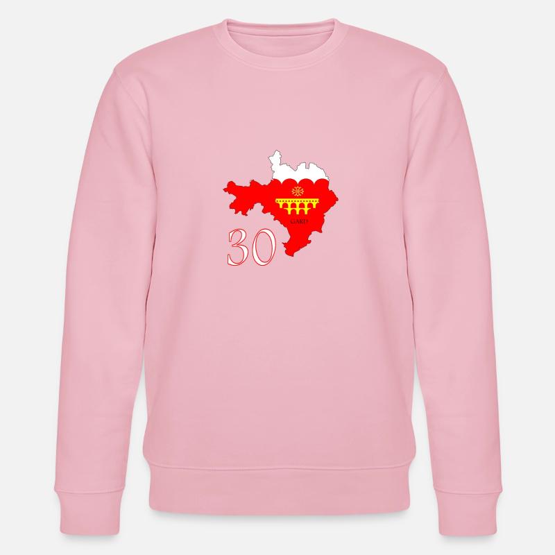 Gard - Stanley/Stella Unisex Bio-Sweatshirt CHANGER  - Hellrosa