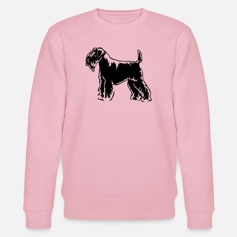Schnauzer - Stanley/Stella Unisex Bio-Sweatshirt CHANGER  - Hellrosa