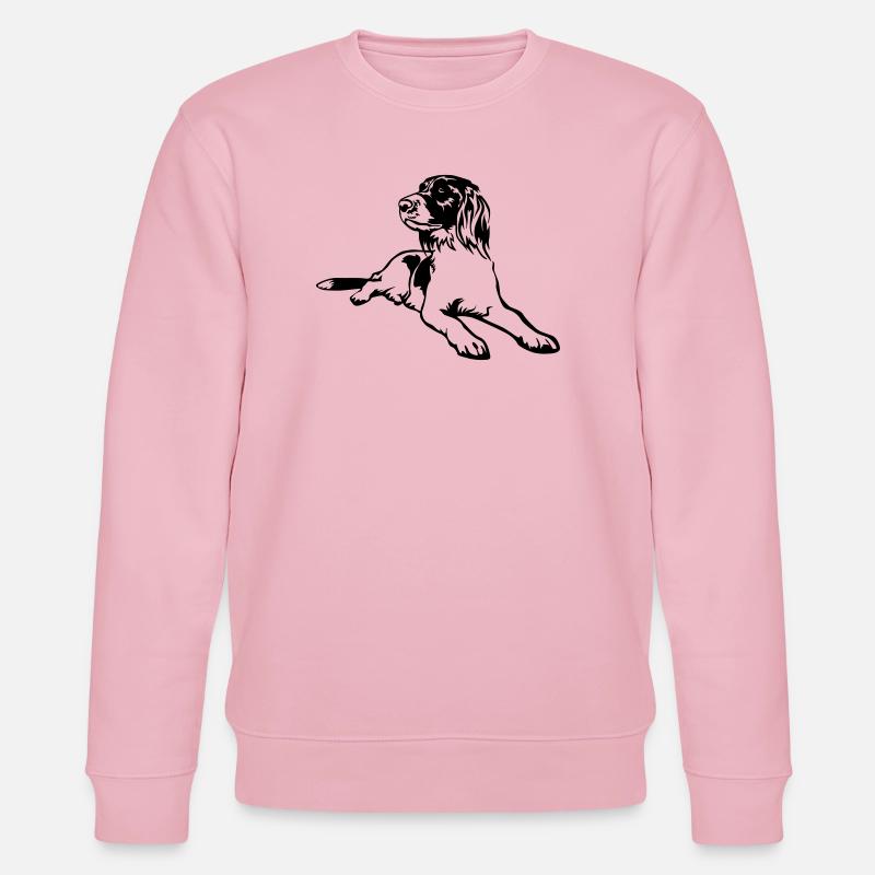 Münsterländer - Stanley/Stella Unisex Bio-Sweatshirt CHANGER  - Hellrosa
