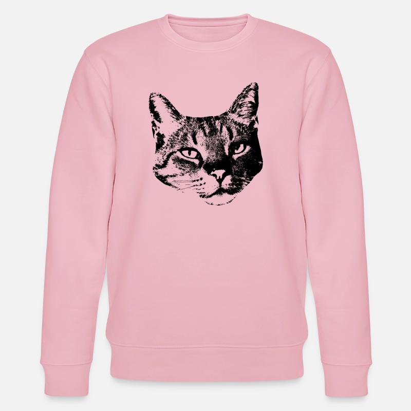 Chat Chat Chat Chat Chemise Cadeau - Sweat bio CHANGER Stanley/Stella Unisexe - rose pâle