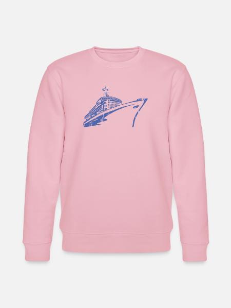 Cruise Ship Cruise Ship Luxury - Stanley/Stella CHANGER Unisex Organic Sweatshirt - cotton pink