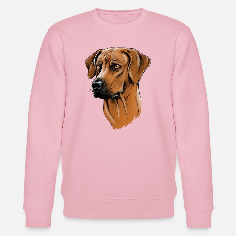 Rhodesian Ridgeback - Sweat bio CHANGER Stanley/Stella Unisexe - rose pâle