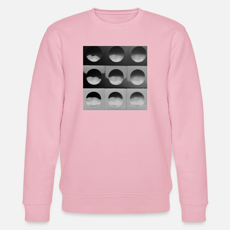 Graue Kugeln - Stanley/Stella Unisex Bio-Sweatshirt CHANGER  - Hellrosa