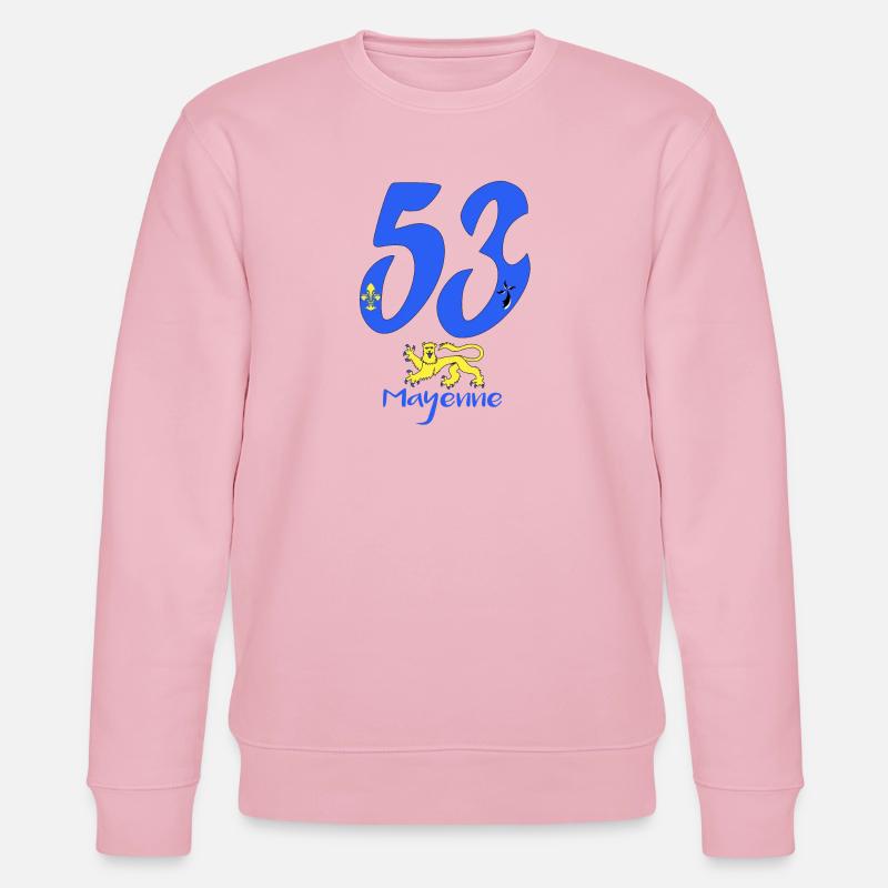 Mayenne - Sweat bio CHANGER Stanley/Stella Unisexe - rose pâle