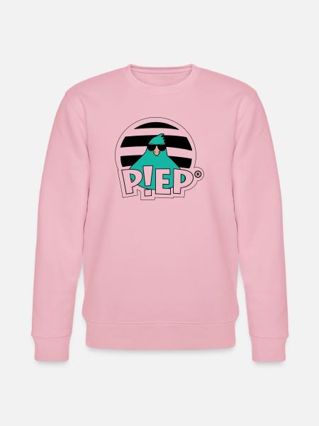 PIEP Türsteher Vogel "Ben" - Stanley/Stella Unisex Bio-Sweatshirt CHANGER - Hellrosa
