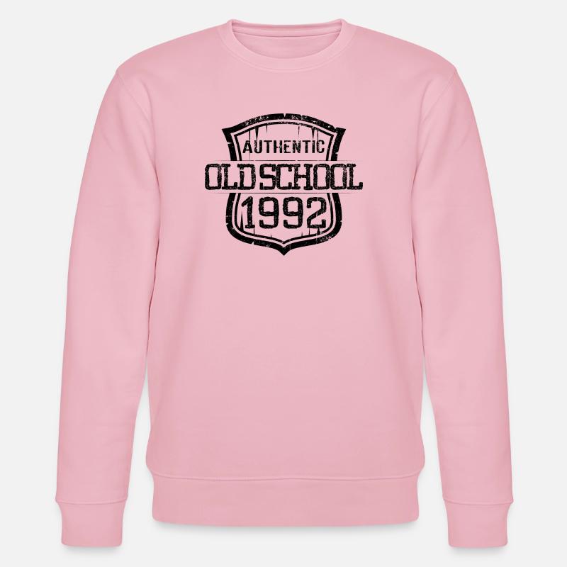 Authentische alte Schule 1992 - Stanley/Stella Unisex Bio-Sweatshirt CHANGER  - Hellrosa