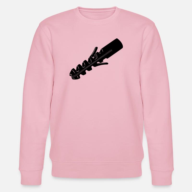 Plug wall plug for screw - Stanley/Stella CHANGER Unisex Organic Sweatshirt - cotton pink