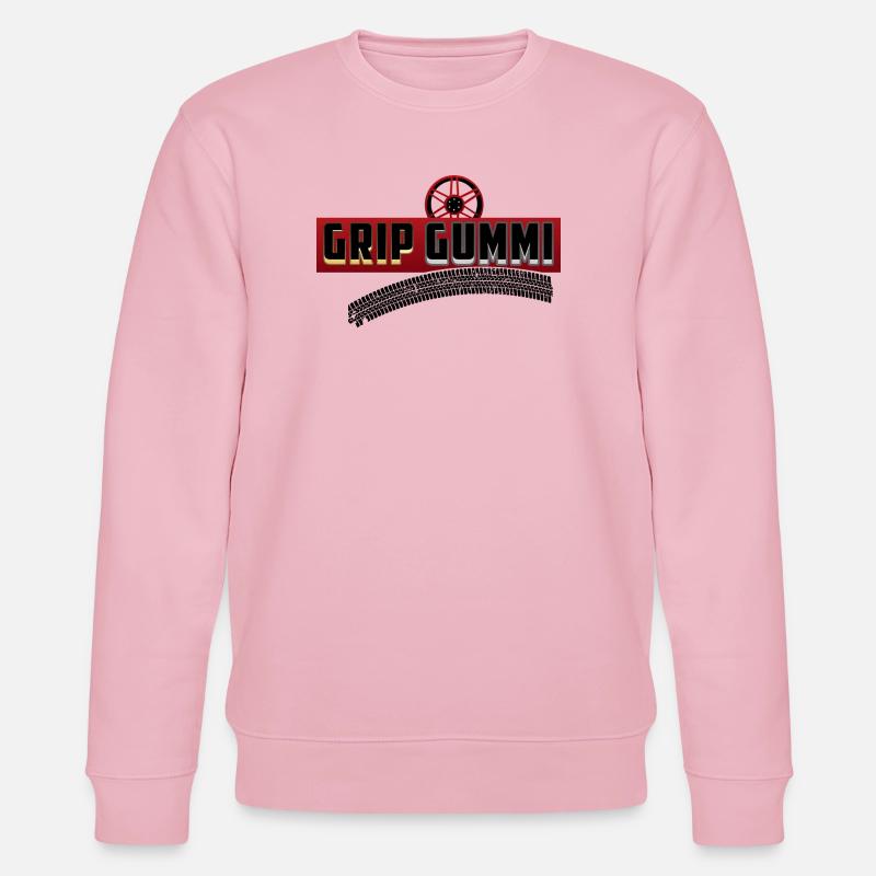 Grip Gummi - Stanley/Stella Unisex Bio-Sweatshirt CHANGER  - Hellrosa