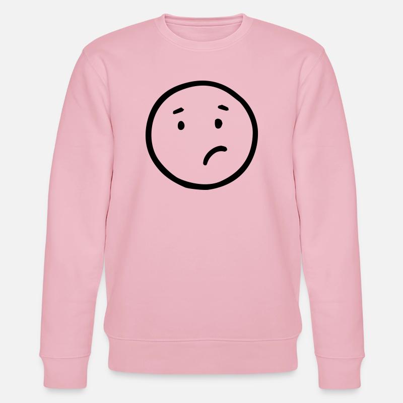 Verwirrt - Stanley/Stella Unisex Bio-Sweatshirt CHANGER  - Hellrosa