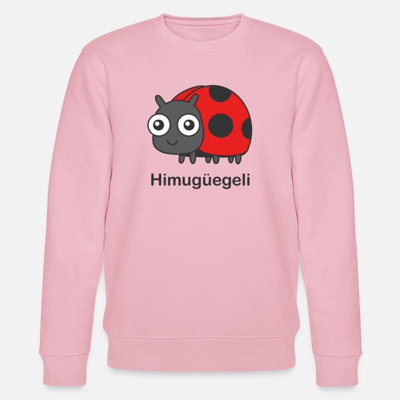 Himugüegeli - Stanley/Stella Unisex Bio-Sweatshirt CHANGER  - Hellrosa