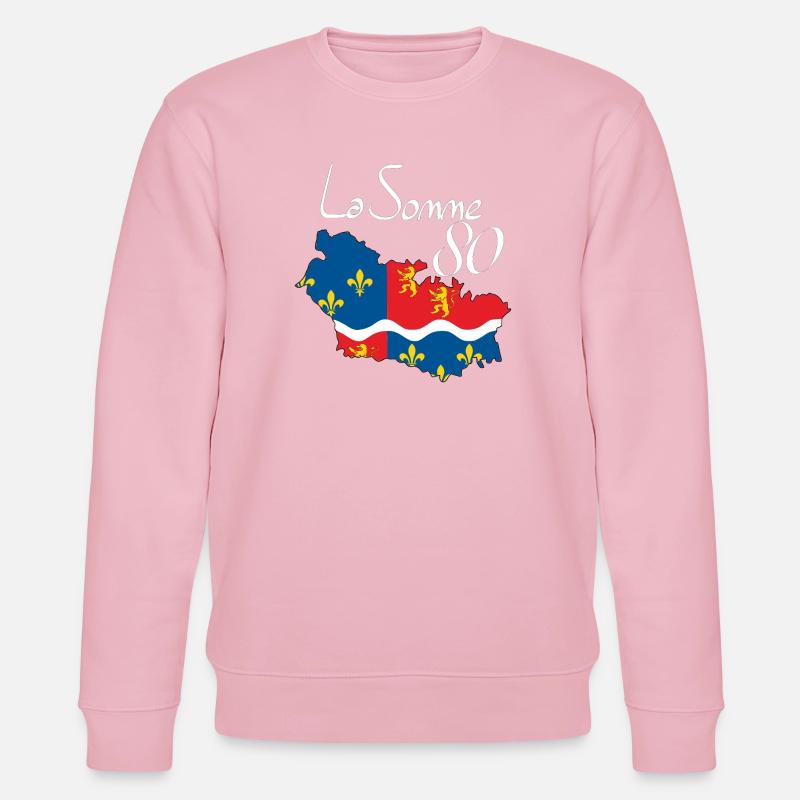 die Summe - Stanley/Stella Unisex Bio-Sweatshirt CHANGER  - Hellrosa
