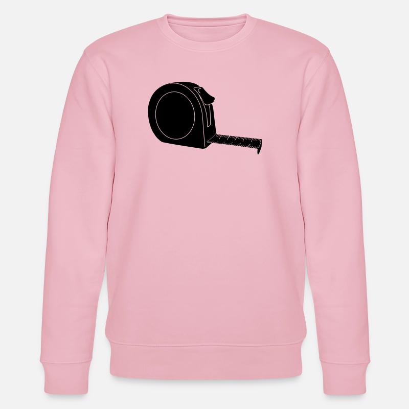 Rollengrößenmessung lind - Stanley/Stella Unisex Bio-Sweatshirt CHANGER  - Hellrosa