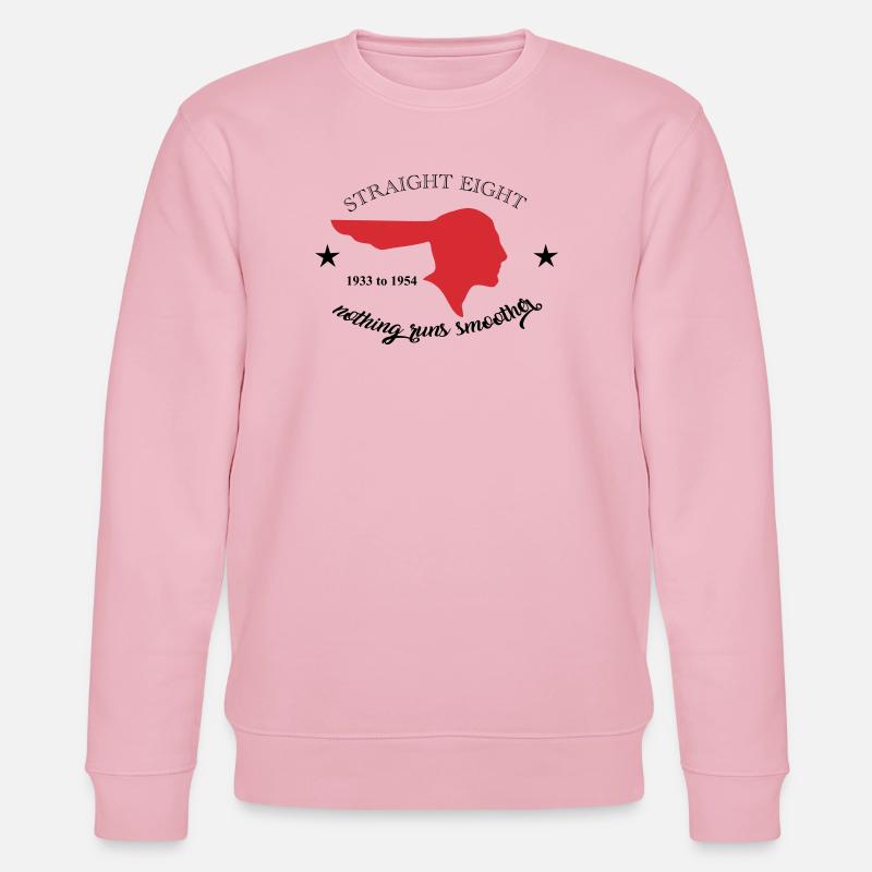 Straight Eight - Stanley/Stella Unisex Bio-Sweatshirt CHANGER - Hellrosa