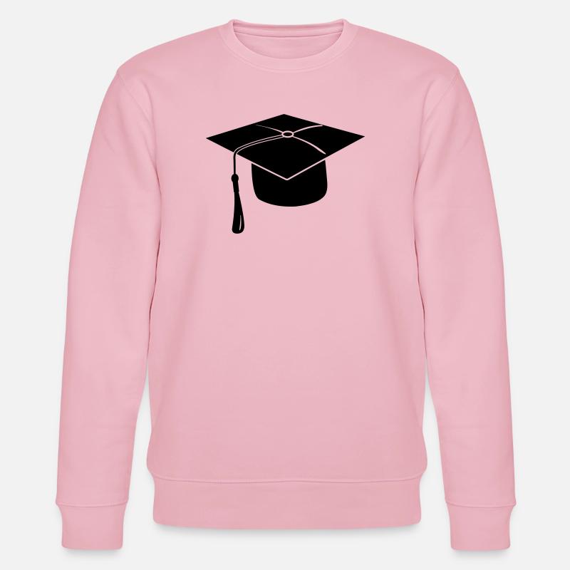 Hauben- oder Hutlogo für die Prüfungspräsentation - Stanley/Stella Unisex Bio-Sweatshirt CHANGER  - Hellrosa