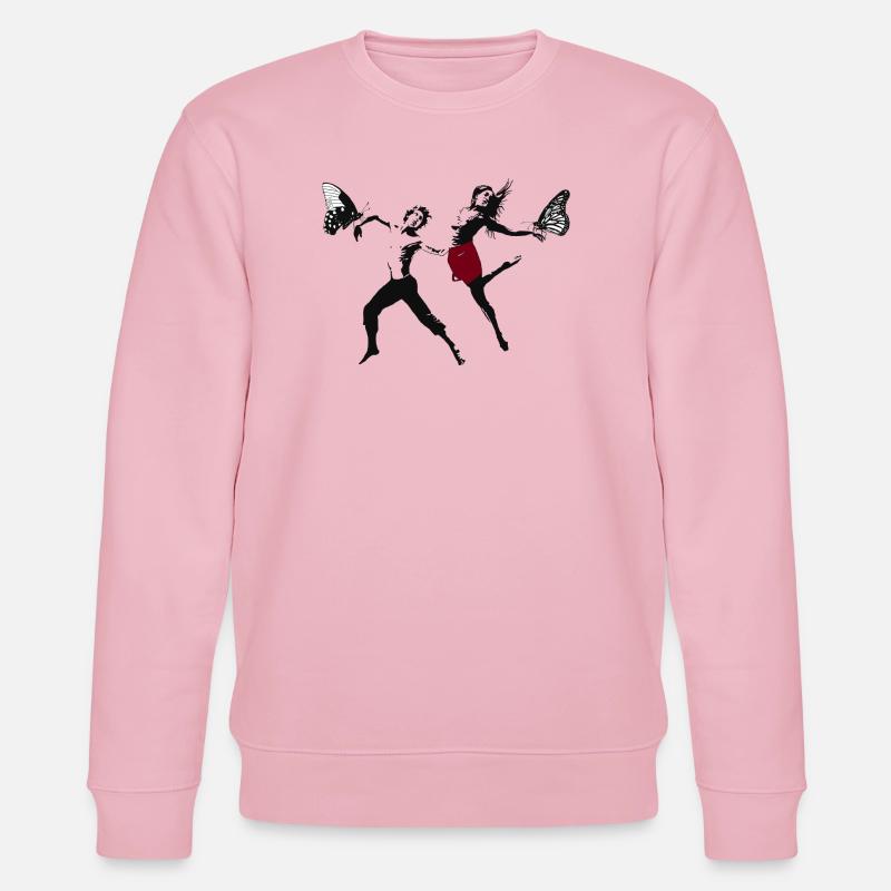 Danse moderne - Sweat bio CHANGER Stanley/Stella Unisexe - rose pâle