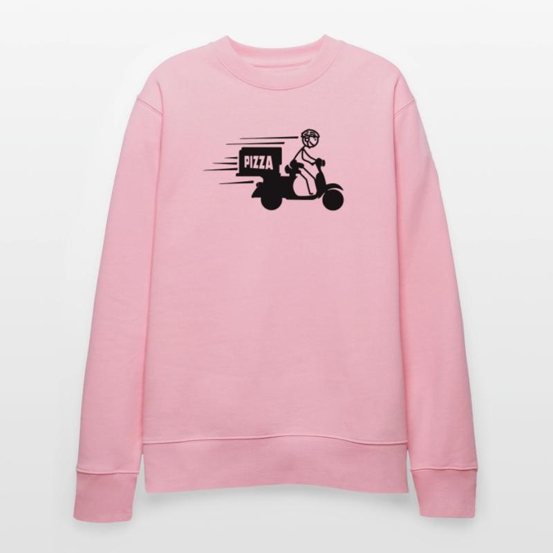 Rollerpaket oder Pizzatext PIZZA Stanley/Stella Unisex Bio-Sweatshirt CHANGER 