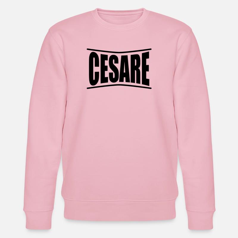 Cesare T-Shirt Geschenkidee - Stanley/Stella Unisex Bio-Sweatshirt CHANGER  - Hellrosa