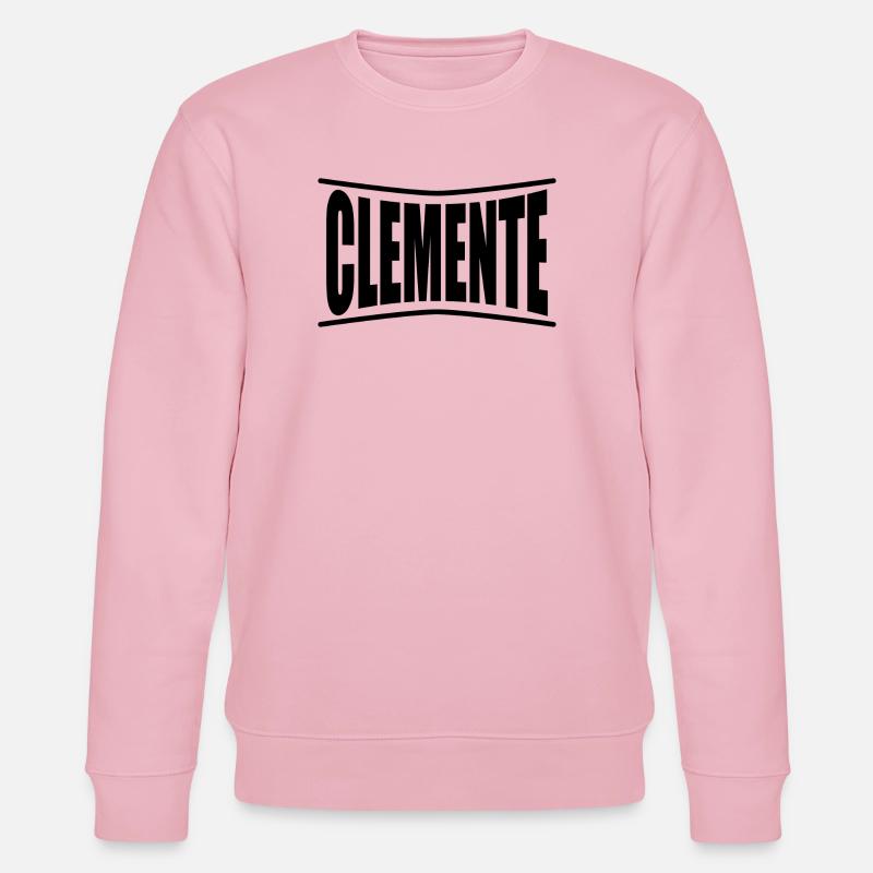 Clemente T-Shirt Geschenkidee - Stanley/Stella Unisex Bio-Sweatshirt CHANGER  - Hellrosa