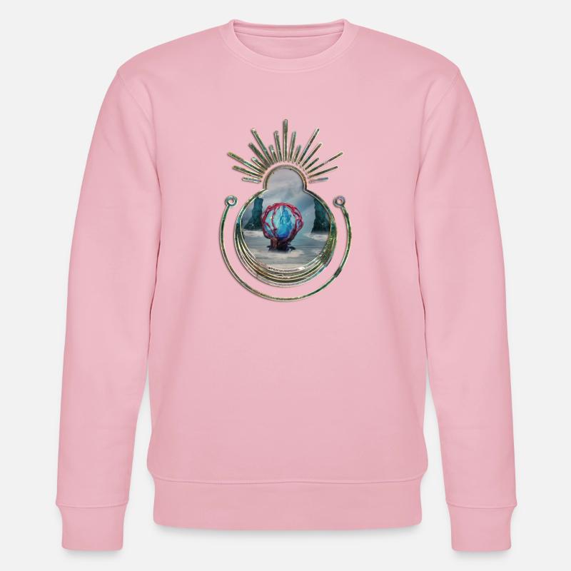 Dans le cocon sur la plage - Sweat bio CHANGER Stanley/Stella Unisexe - rose pâle