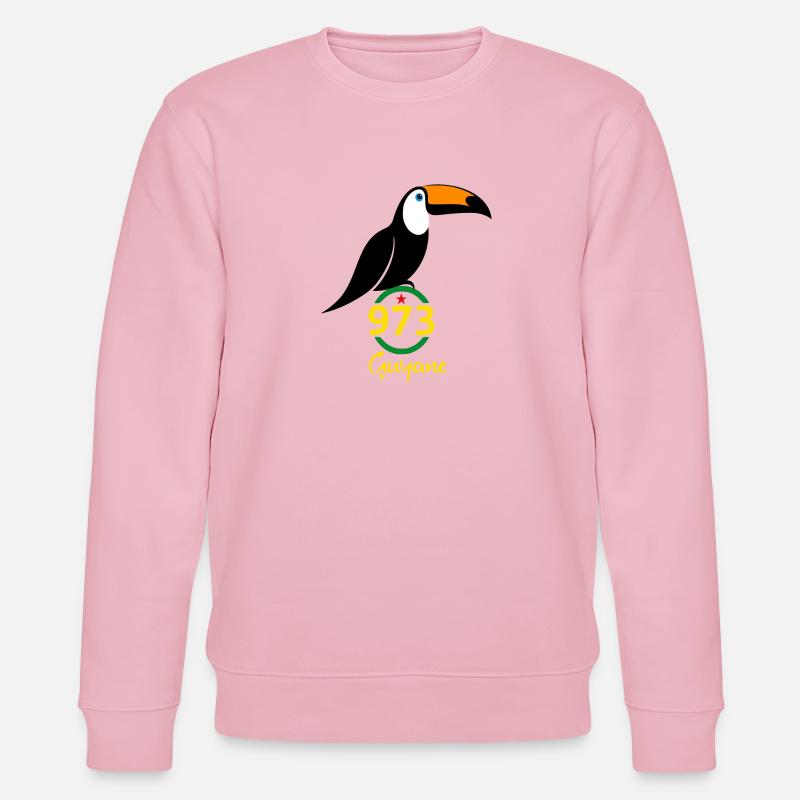 Guyana - Stanley/Stella Unisex Bio-Sweatshirt CHANGER  - Hellrosa