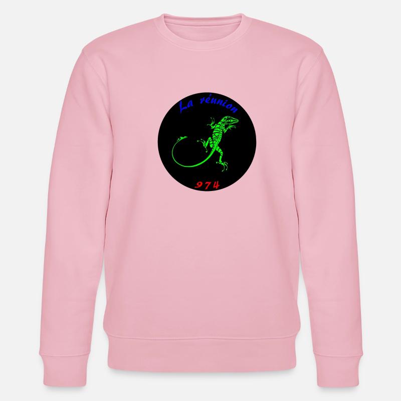 Réunion - Stanley/Stella Unisex Bio-Sweatshirt CHANGER  - Hellrosa