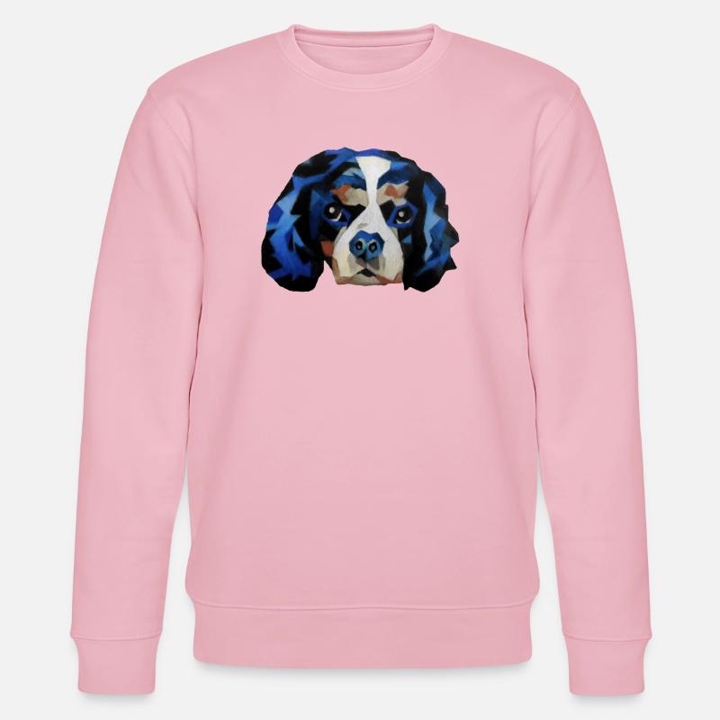 Cavalier King Charles Spaniel - Stanley/Stella Unisex Bio-Sweatshirt CHANGER  - Hellrosa