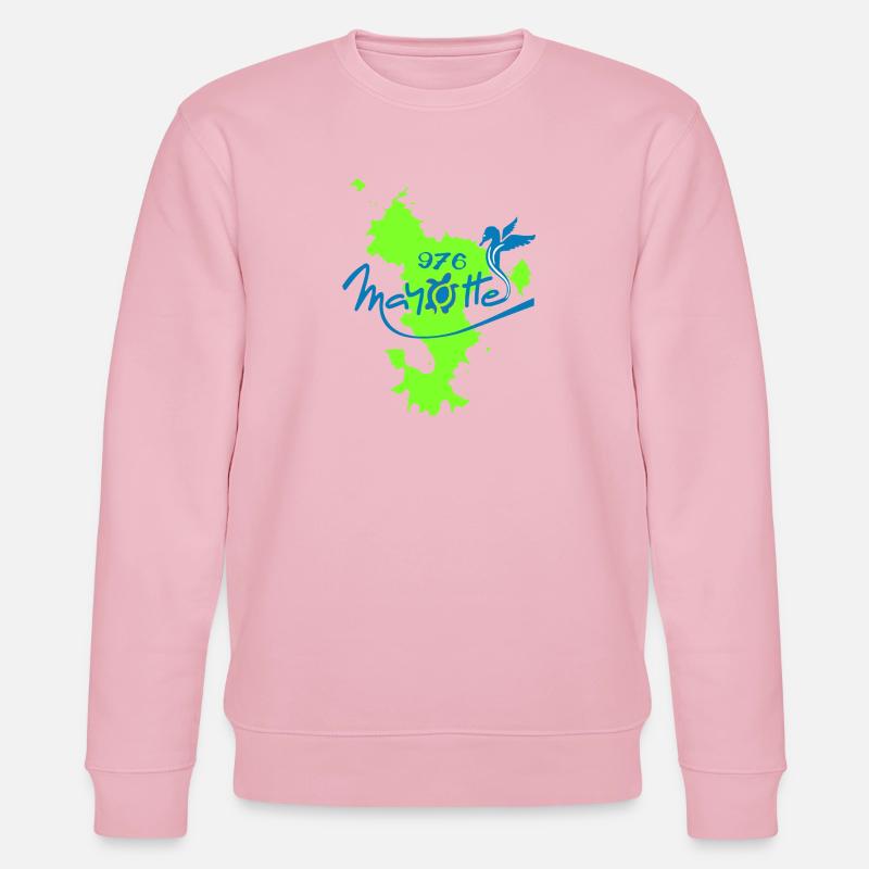 Mayotte - Stanley/Stella Unisex Bio-Sweatshirt CHANGER  - Hellrosa