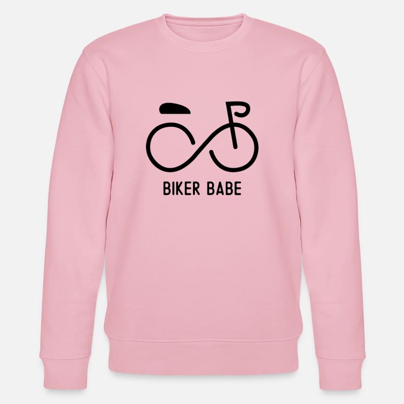 Biker Babe - Stanley/Stella Unisex Bio-Sweatshirt CHANGER  - Hellrosa