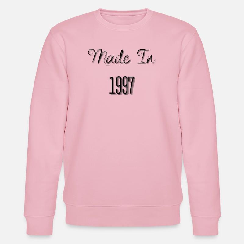 Created in 1997 - Stanley/Stella CHANGER Unisex Organic Sweatshirt - cotton pink
