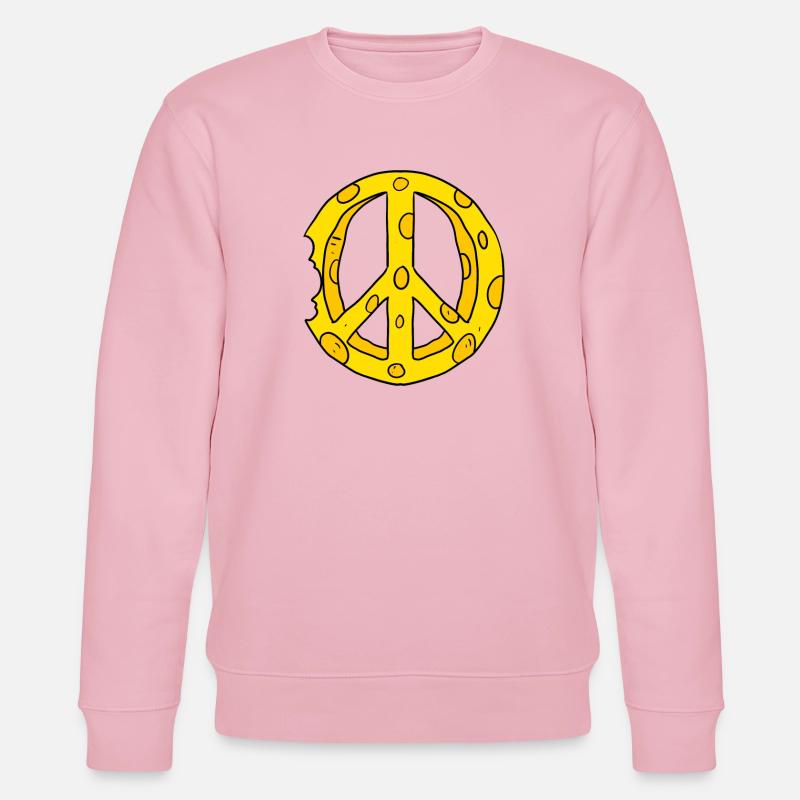 Fromage Paix Paix - Sweat bio CHANGER Stanley/Stella Unisexe - rose pâle
