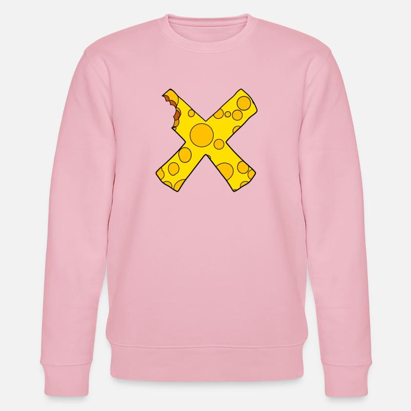 Croix du fromage - Sweat bio CHANGER Stanley/Stella Unisexe - rose pâle