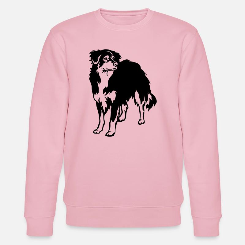 Australian Shepherd - Stanley/Stella Unisex Bio-Sweatshirt CHANGER  - Hellrosa