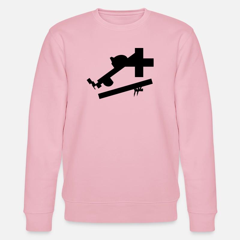 cross II - Stanley/Stella Unisex Bio-Sweatshirt CHANGER  - Hellrosa