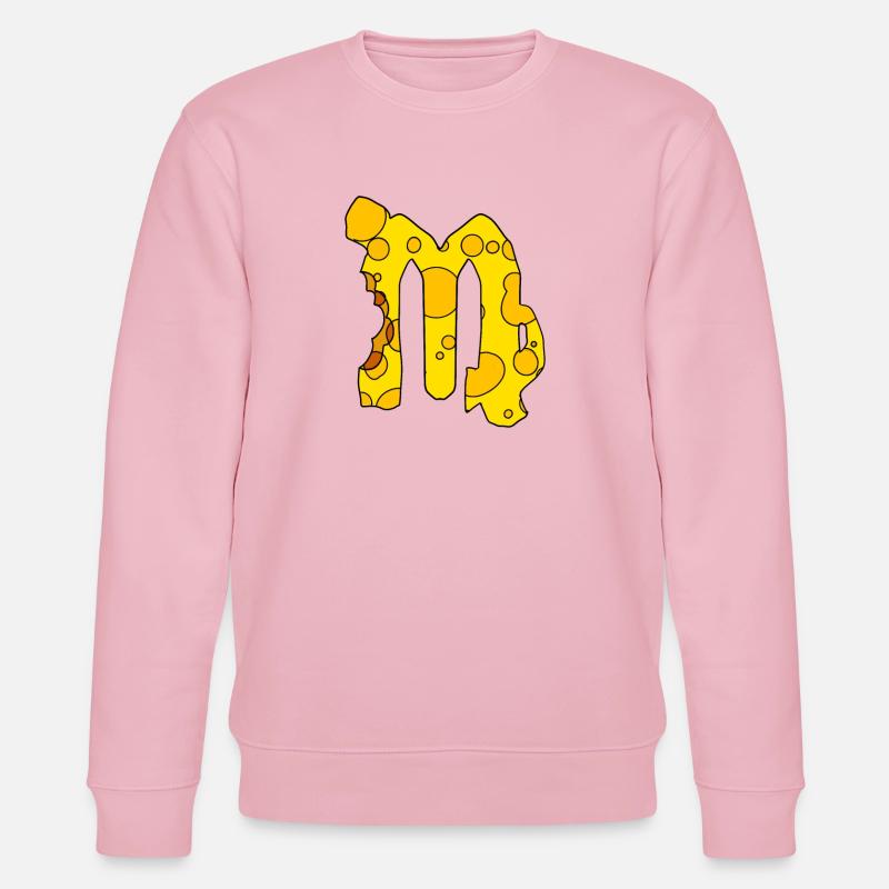 Zodiac Sternzeichen Jungfrau - Stanley/Stella Unisex Bio-Sweatshirt CHANGER  - Hellrosa