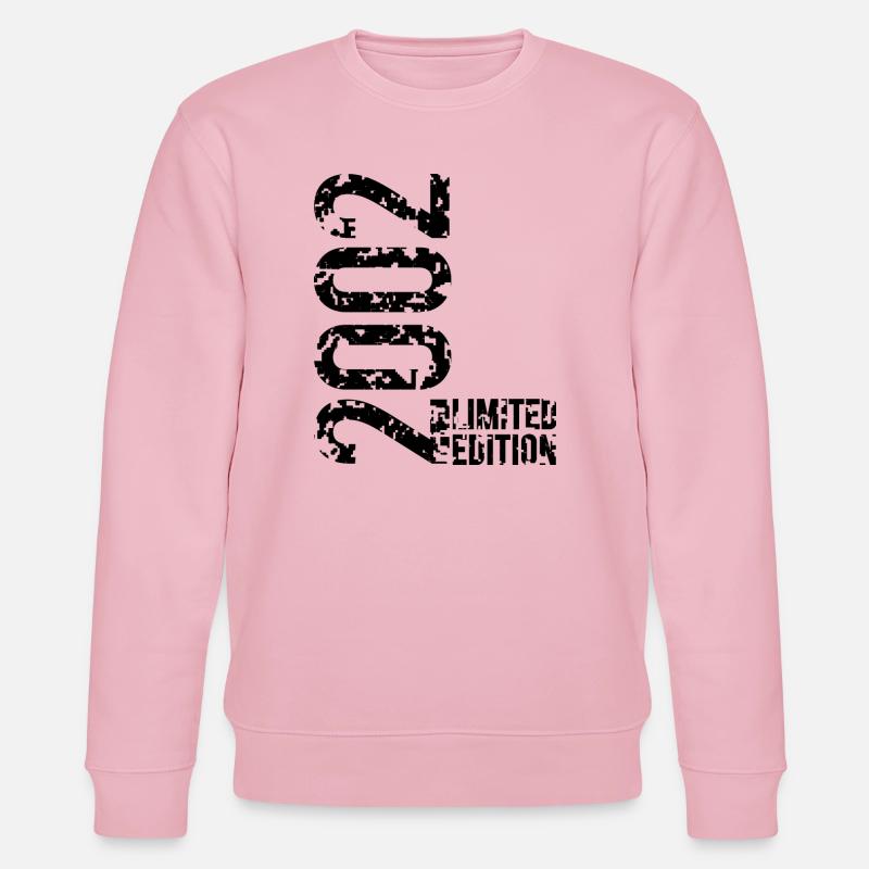 Limited édition l'an 2002 (black) - Sweat bio CHANGER Stanley/Stella Unisexe - rose pâle