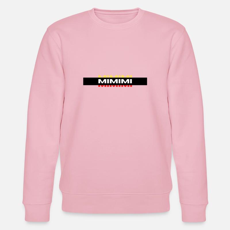 MIMIMI Dreifarbig Logo - Stanley/Stella Unisex Bio-Sweatshirt CHANGER  - Hellrosa